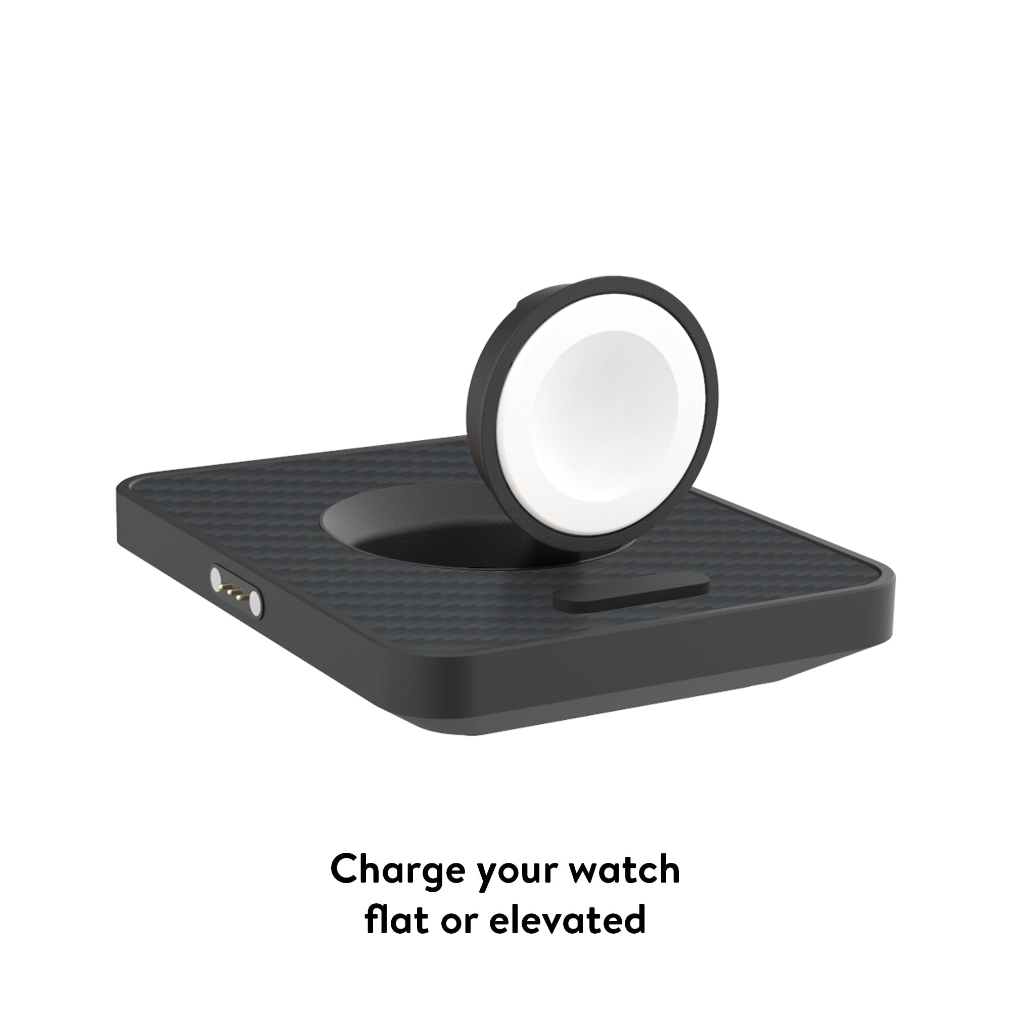 Qi2 Wireless Charging Stand for iPhone & Apple Watch - Aramid Fiber