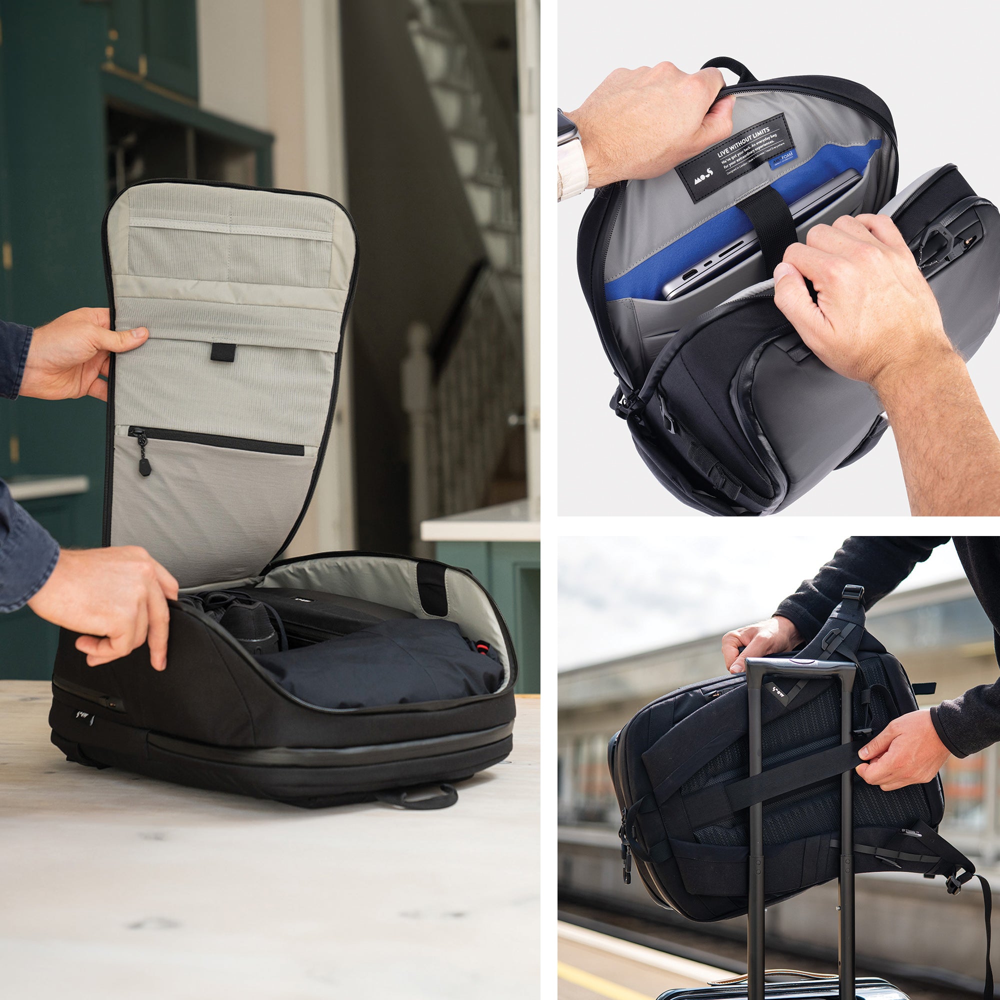 Extreme Commuter Backpack with AiroFoam® & Wraparound Zip