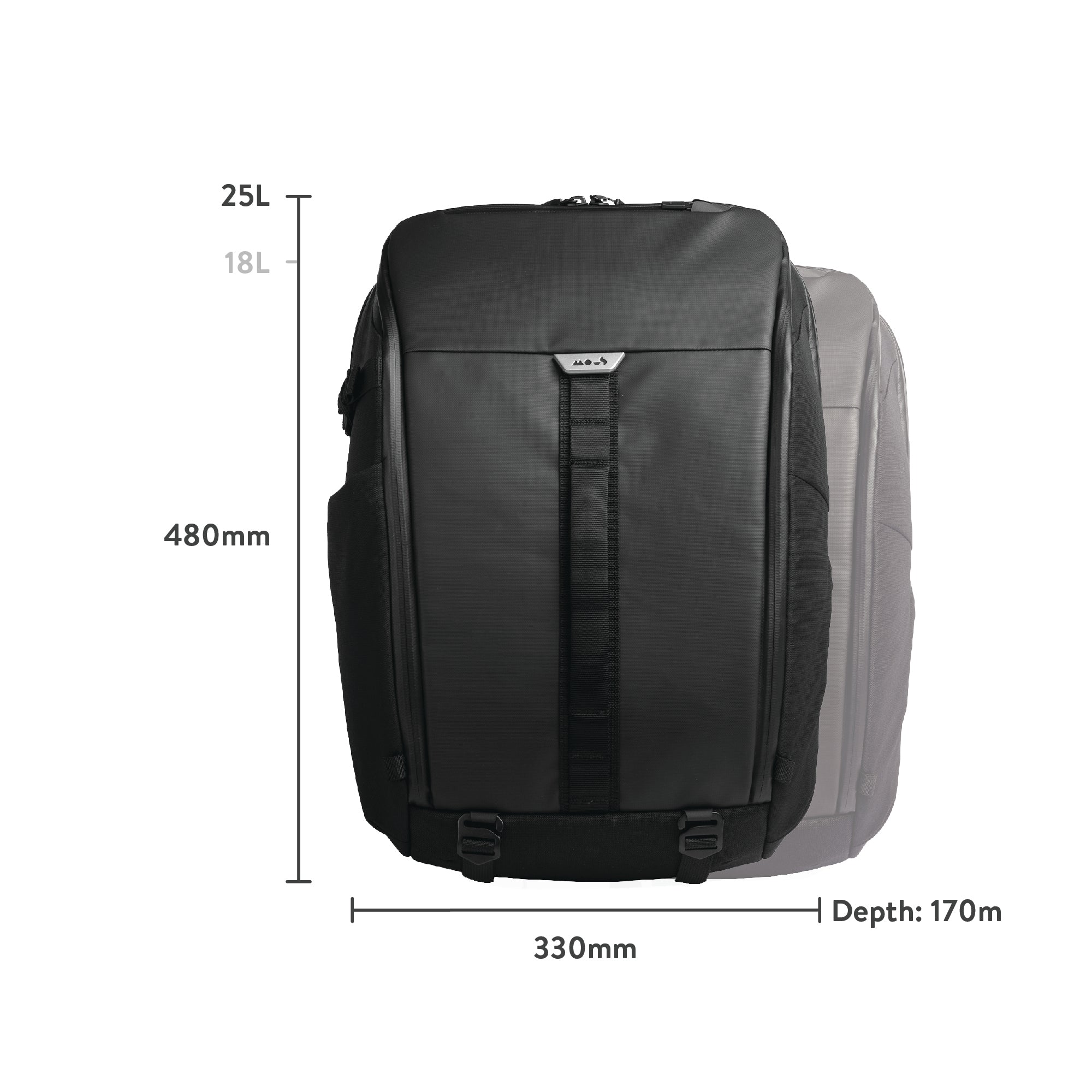 Extreme Commuter Backpack with AiroFoam® & Wraparound Zip