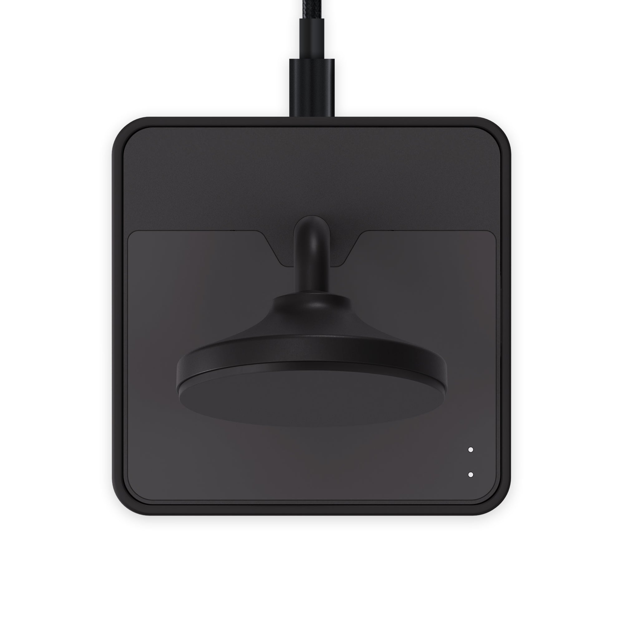 Qi2 Wireless Charging Stand - 15W Fast Charging, Matte Black