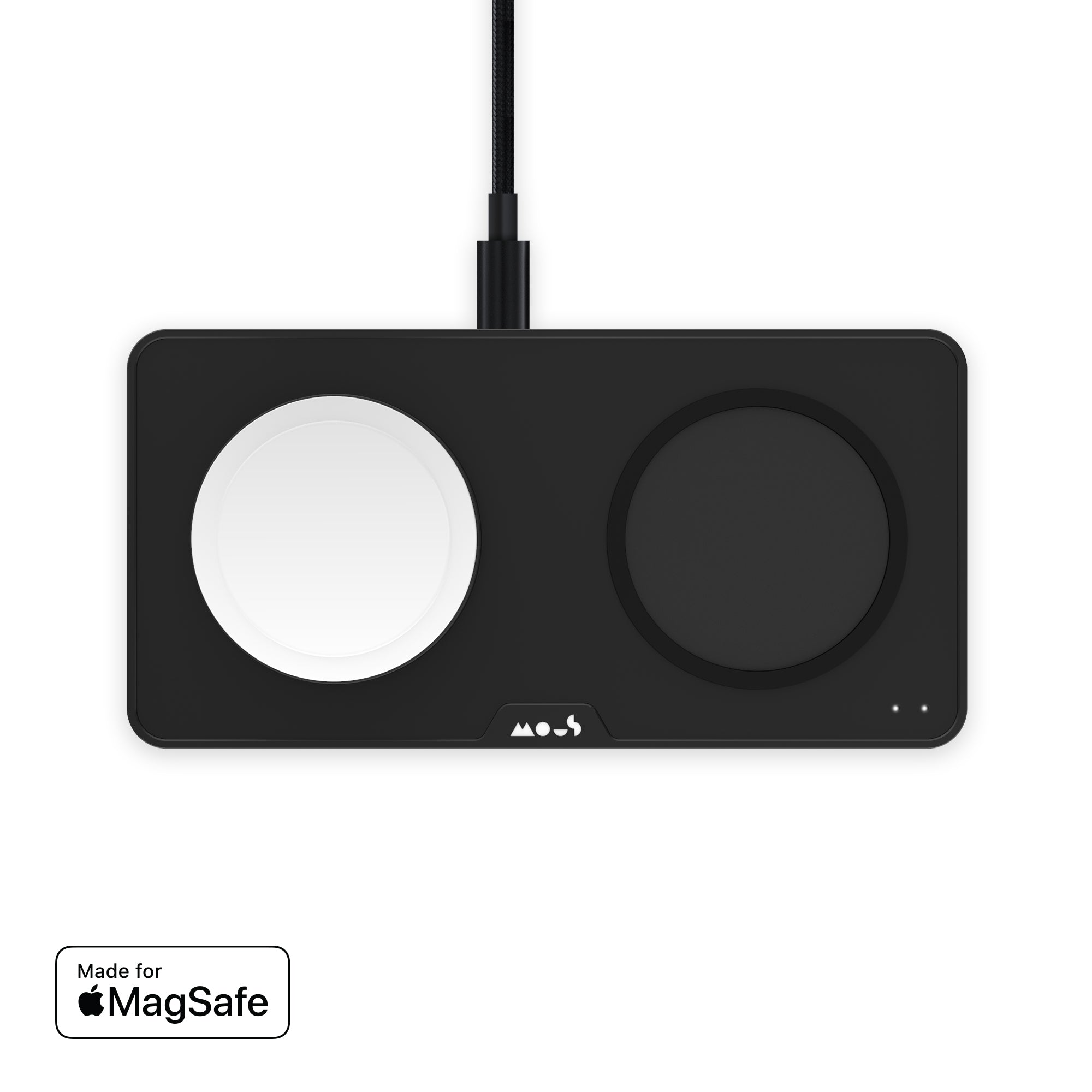 MagSafe Charging Station - Matte Black 3-in-1 Wireless Charger