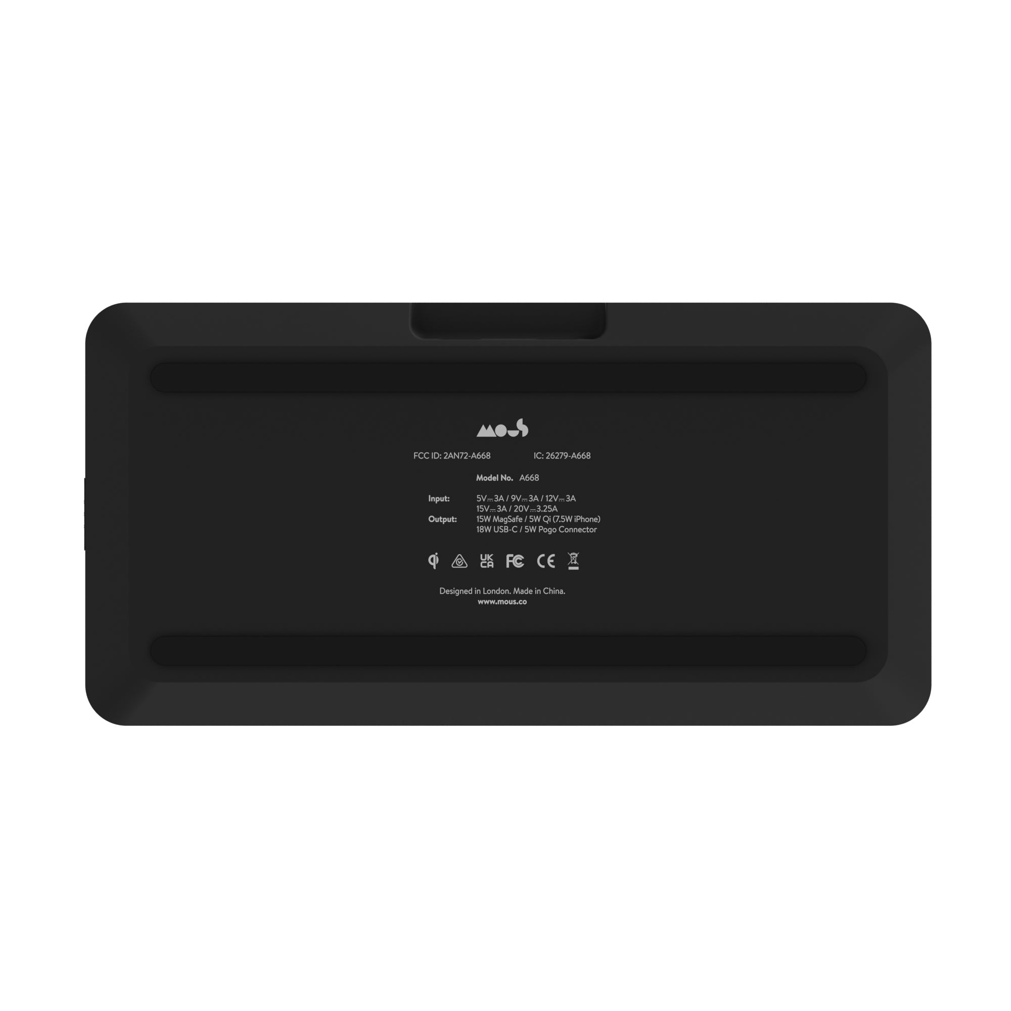 MagSafe Charging Station - Matte Black 3-in-1 Wireless Charger