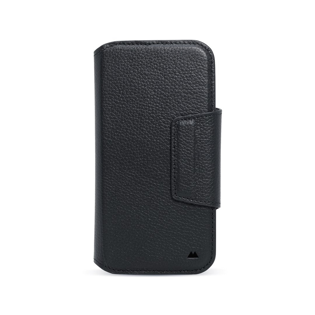 MagSafe Leather Wallet with Kickstand – Detachable & Secure