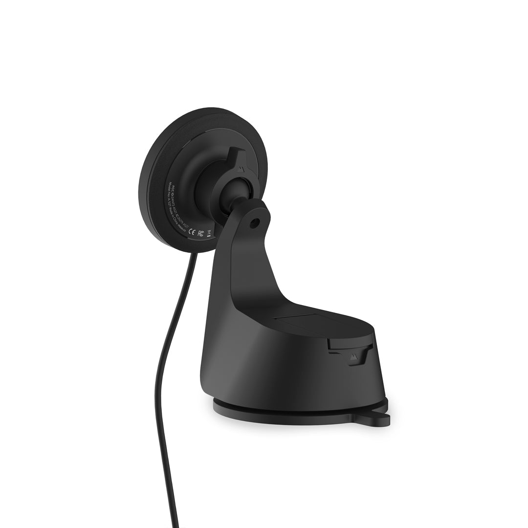 MagSafe Car Charger Mount with Fast Charging & Suction Cup