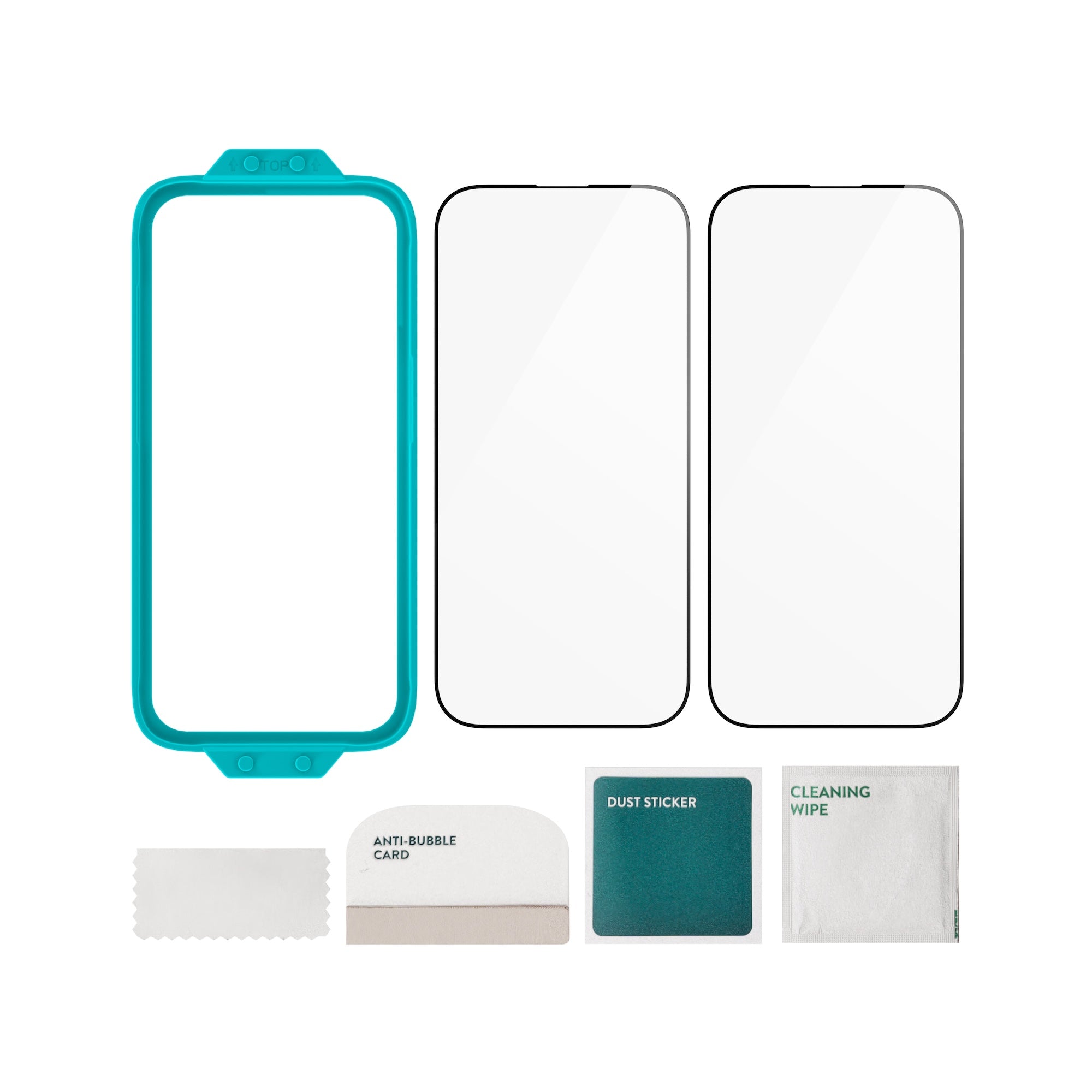 Premium Tempered Glass Screen Protector (2-Pack) – Crystal Clear