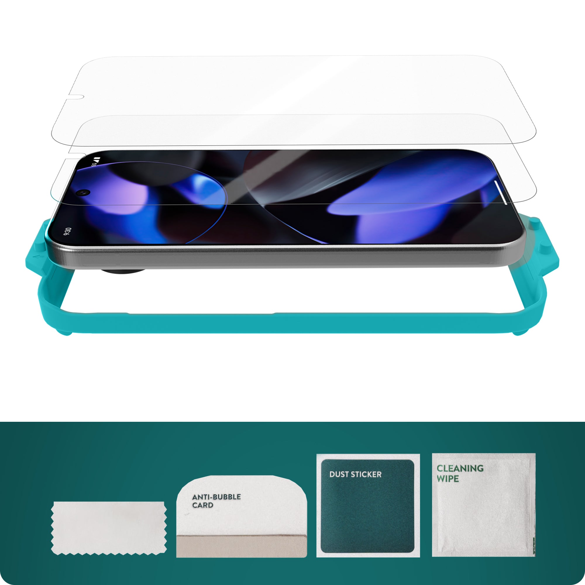 Premium Tempered Glass Screen Protector (2-Pack) – Crystal Clear