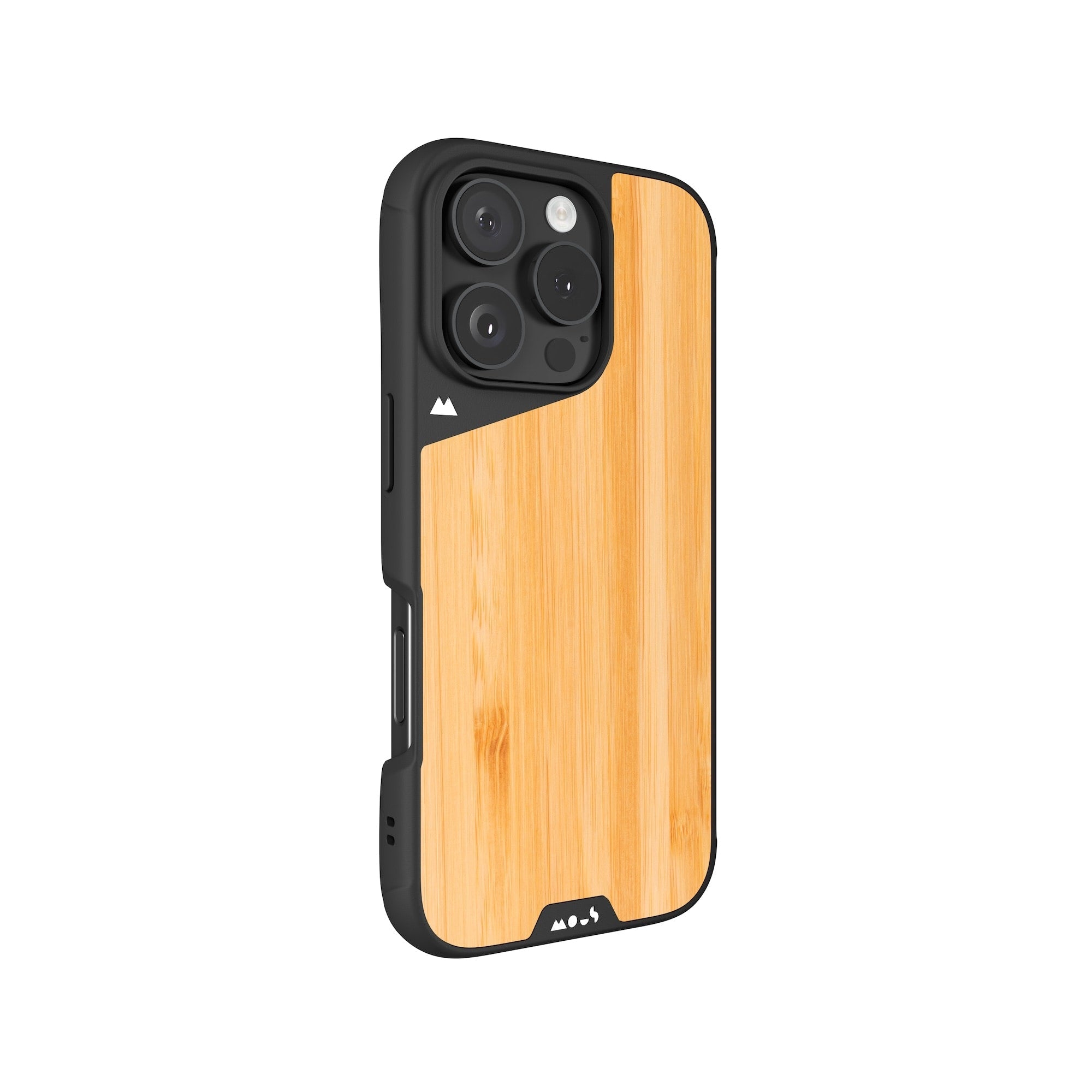 MagSafe Bamboo Phone Case – Thin Clear Protection Anti-Yellowing