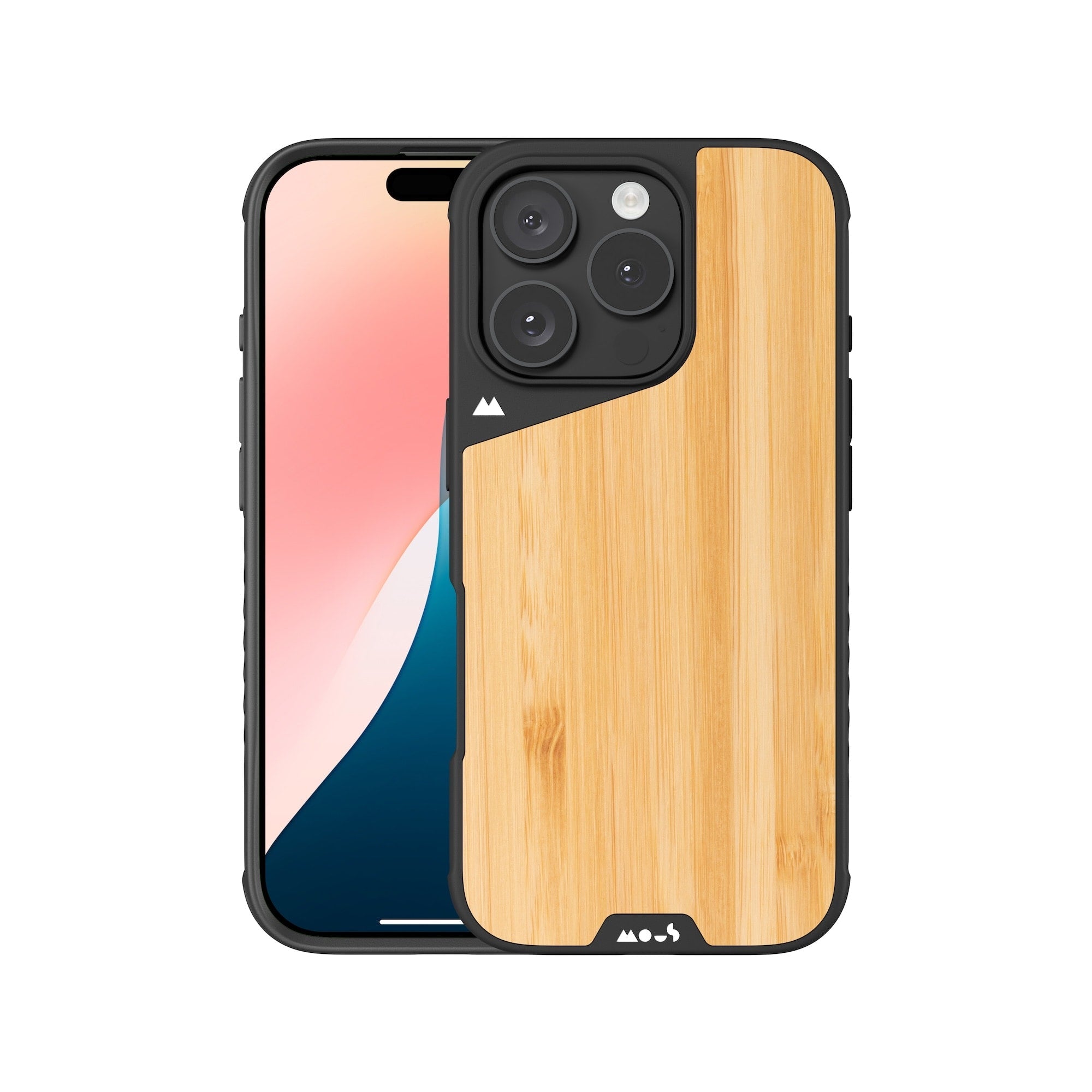 MagSafe Bamboo Phone Case – Thin Clear Protection Anti-Yellowing