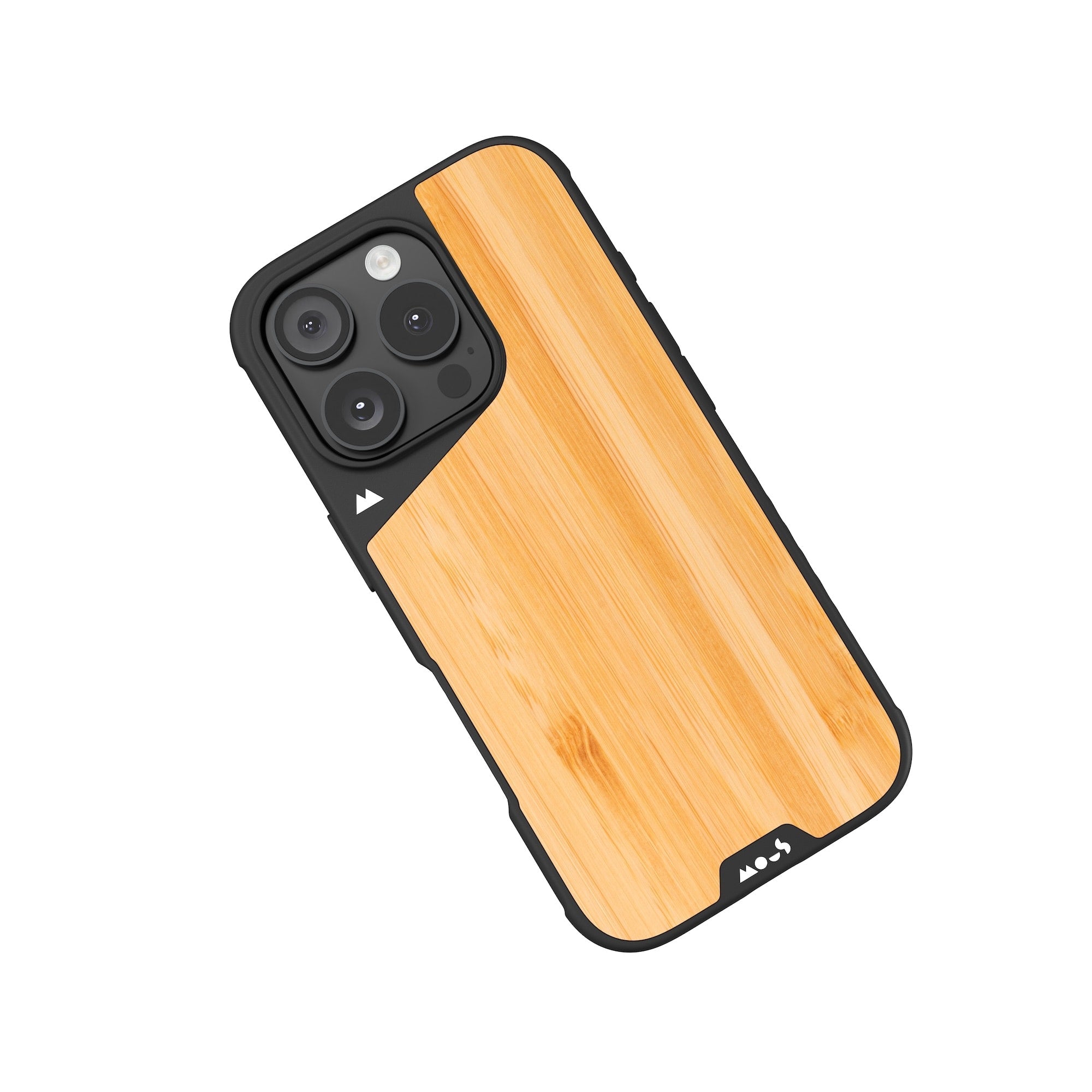 MagSafe Bamboo Phone Case – Thin Clear Protection Anti-Yellowing