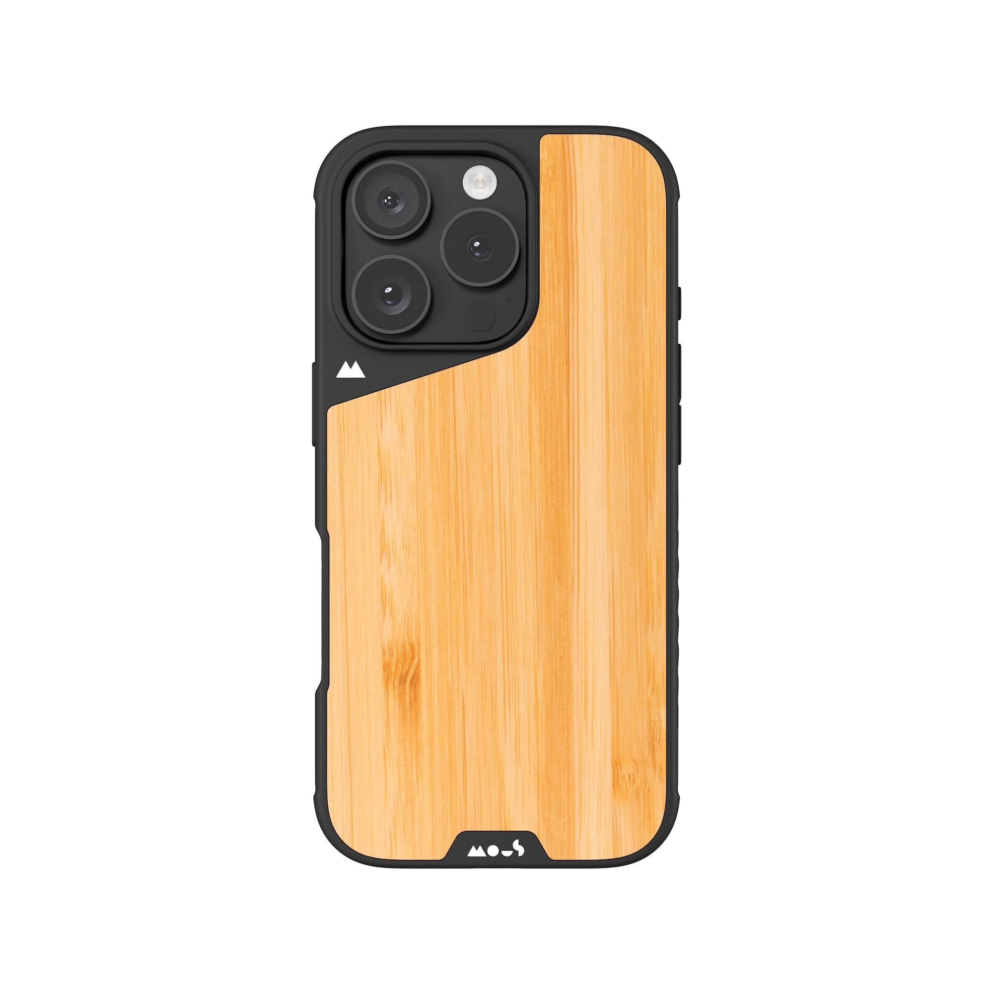 MagSafe Bamboo Phone Case – Thin Clear Protection Anti-Yellowing