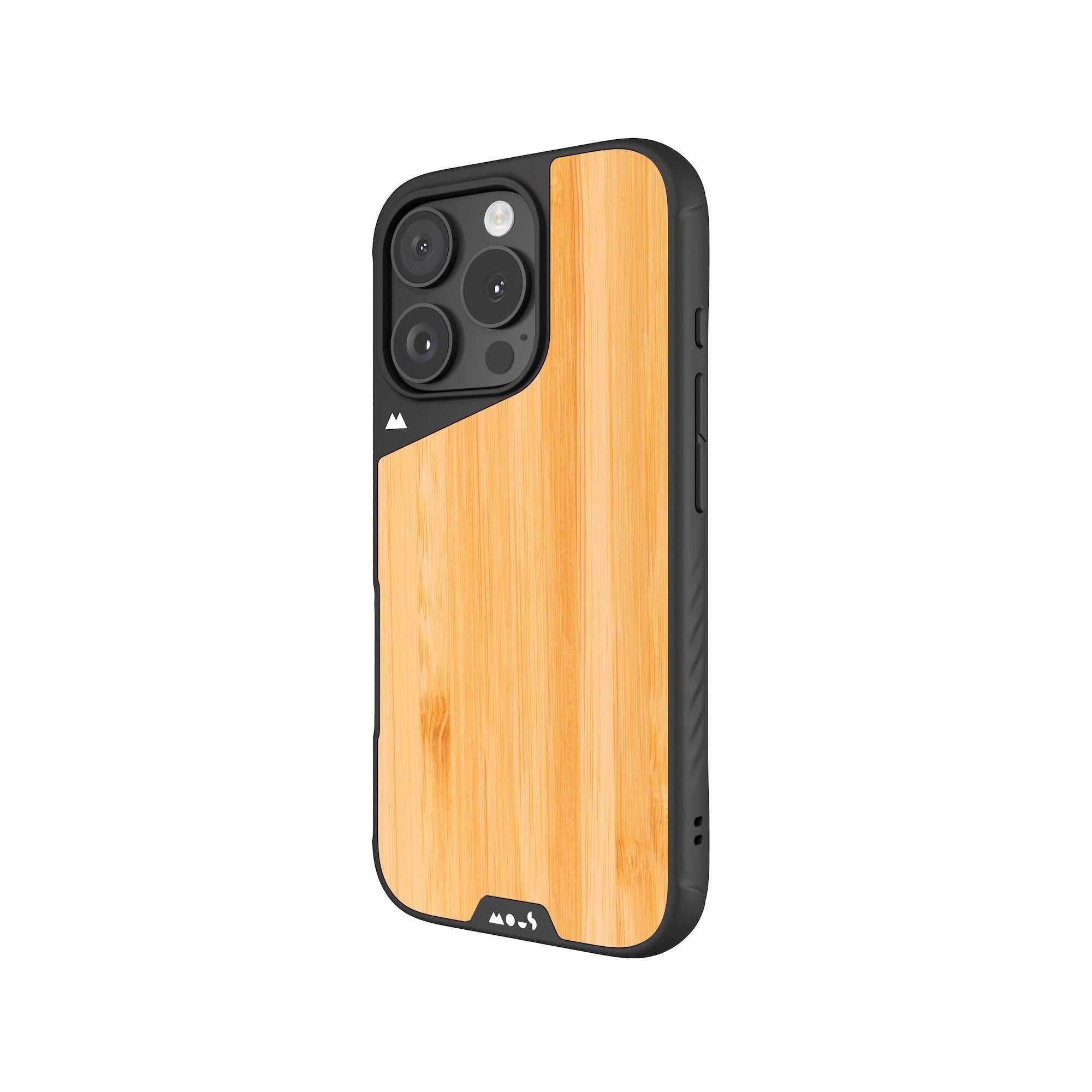 MagSafe Bamboo Phone Case – Thin Clear Protection Anti-Yellowing