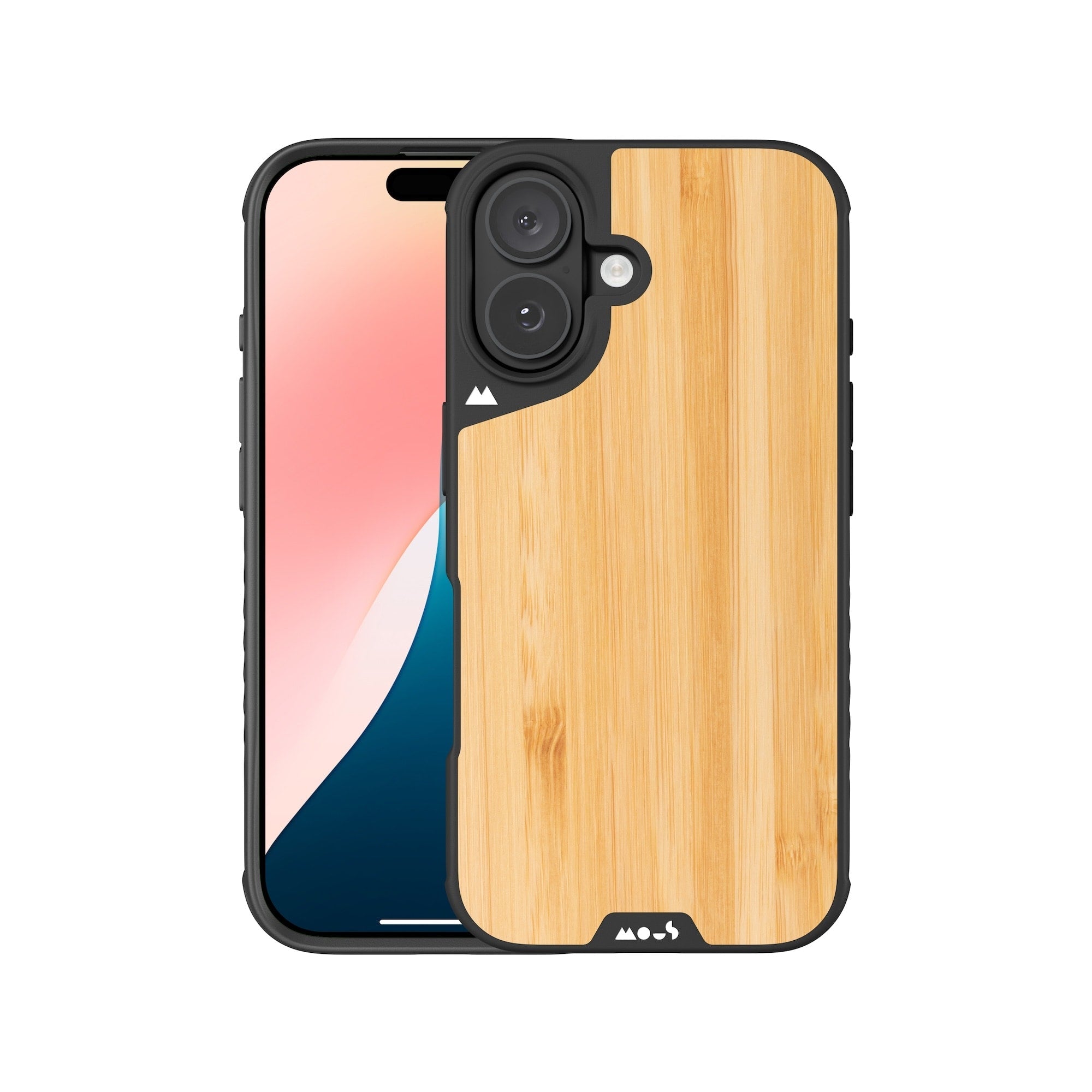 MagSafe Bamboo Phone Case – Thin Clear Protection Anti-Yellowing