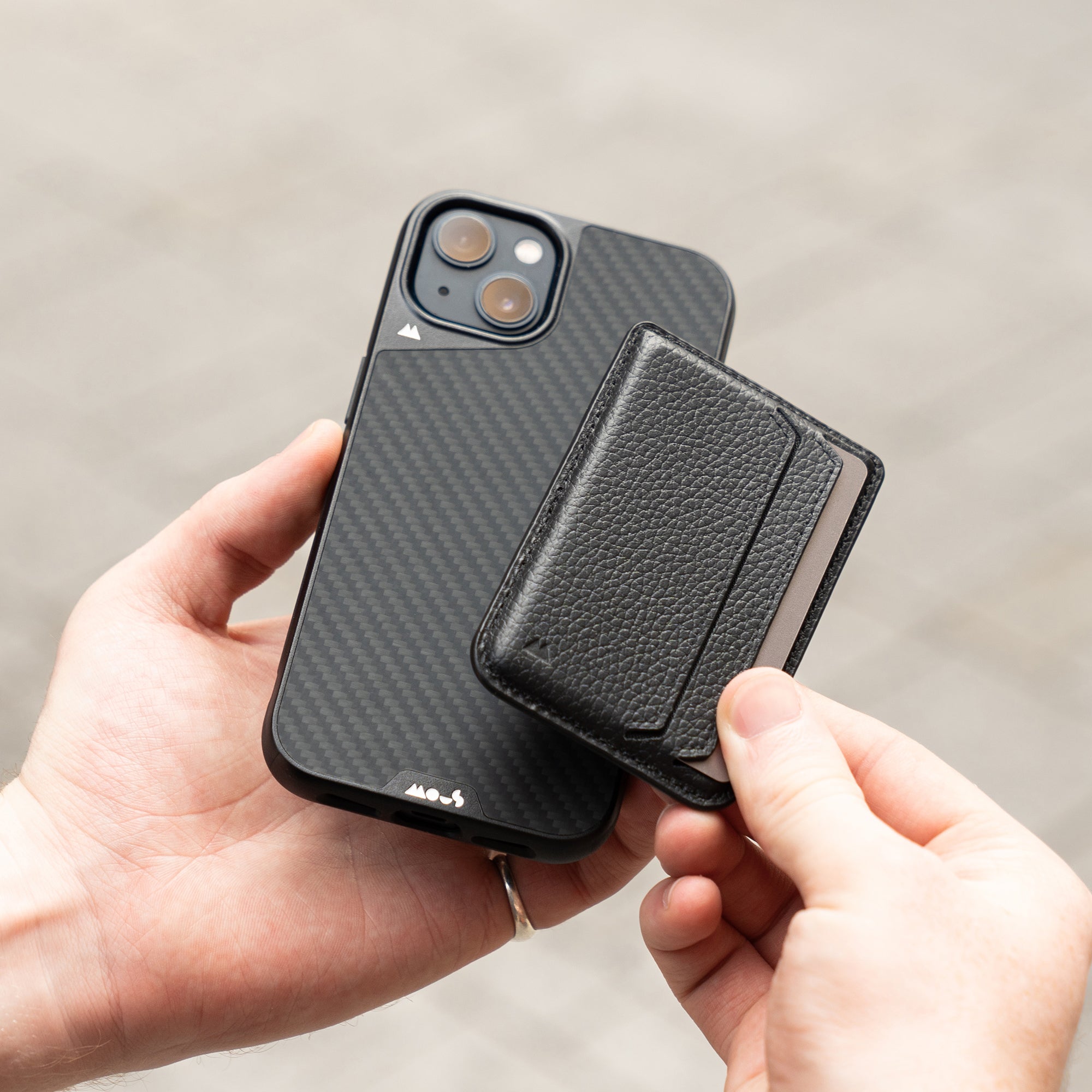 MagSafe Leather Phone Case - Limitless 5.0 with AiroShock Protection