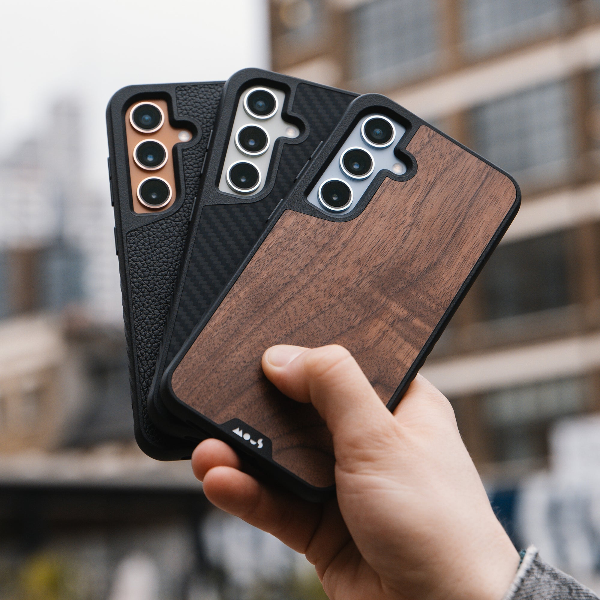 MagSafe Leather Phone Case - Limitless 5.0 with AiroShock Protection