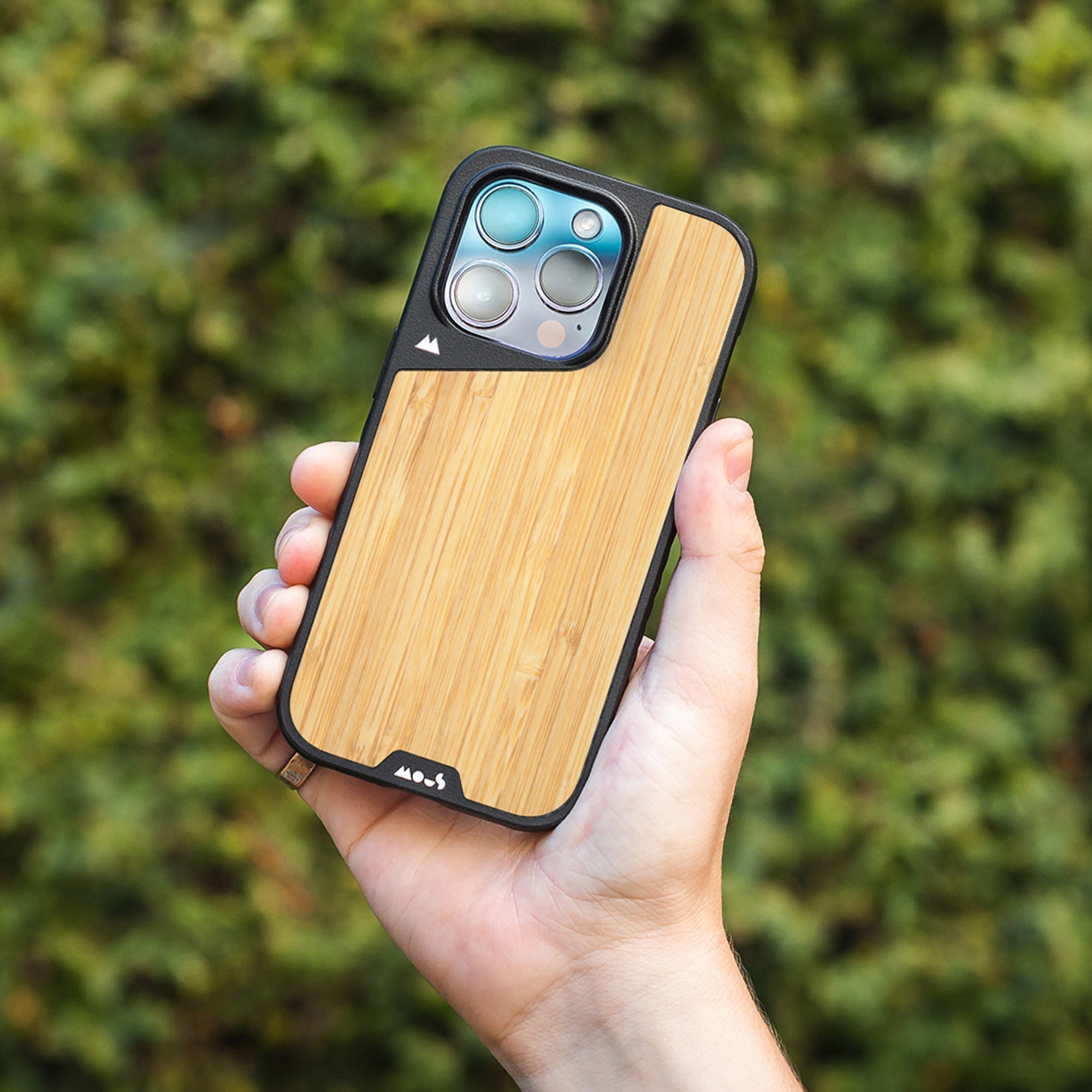MagSafe Bamboo Phone Case with AiroShock Protection - Limitless 5.0