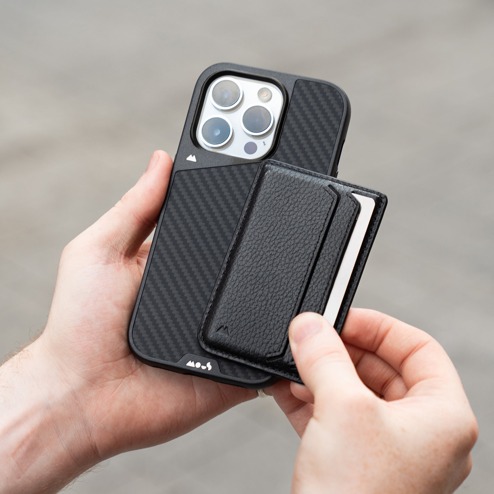 MagSafe Bamboo Phone Case with AiroShock Protection - Limitless 5.0