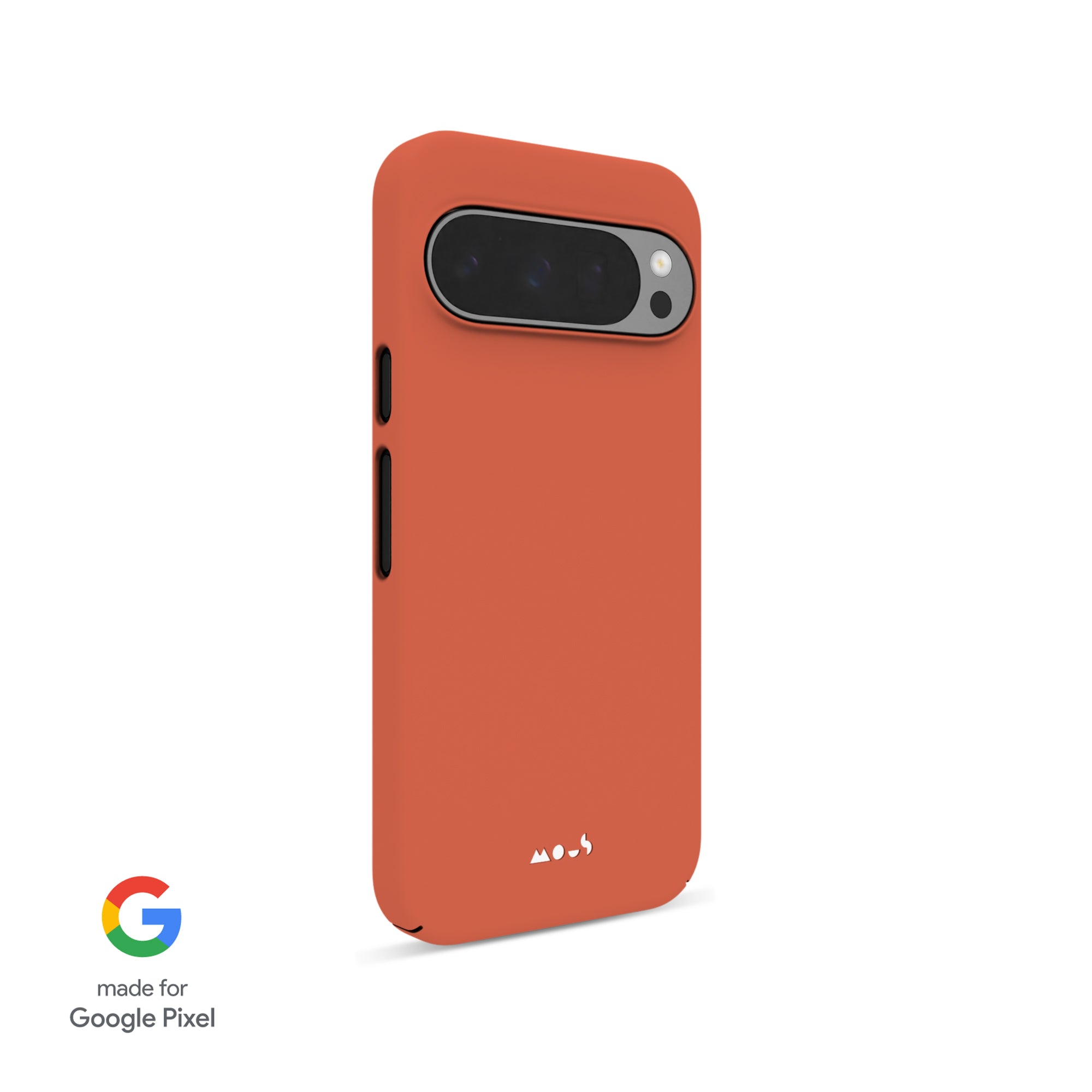 MagSafe Compatible Pixel Phone Case - Hot Coral & Super Thin