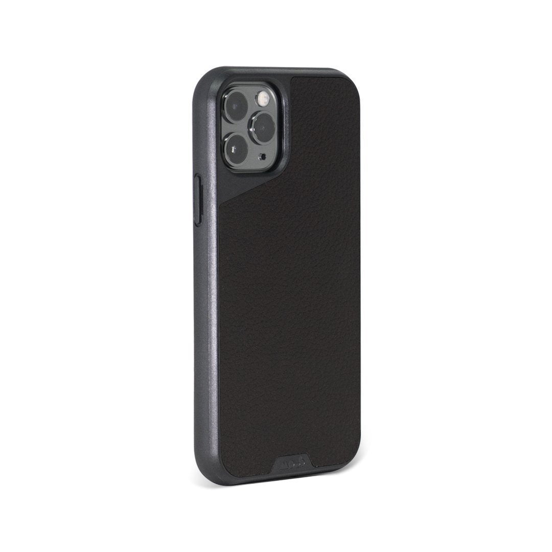 Black Leather Phone Case Limitless 3.0 - Slim & Protective Cover