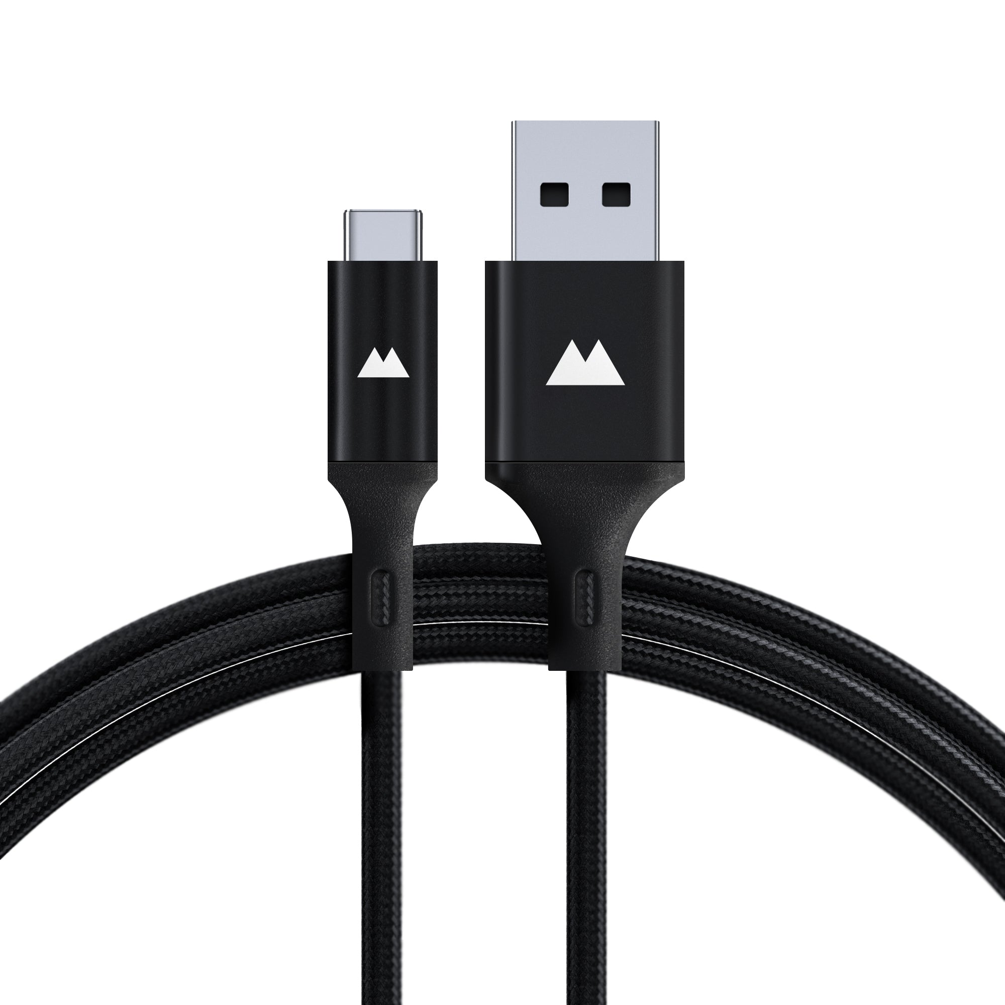 Durable USB A to USB C Cable with Organizer Tie