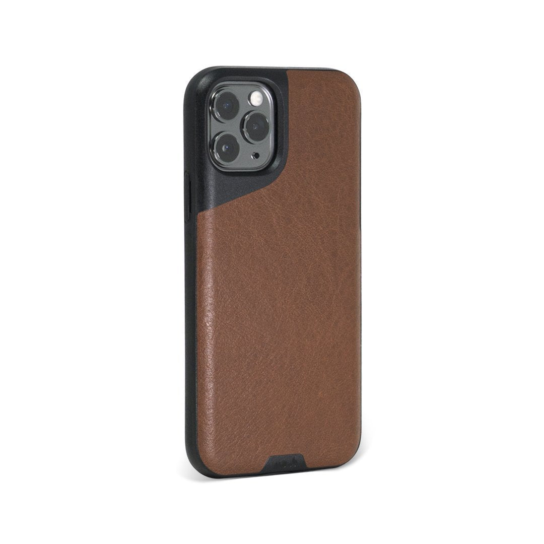 Premium Brown Leather Phone Case - Contour Style & Protection