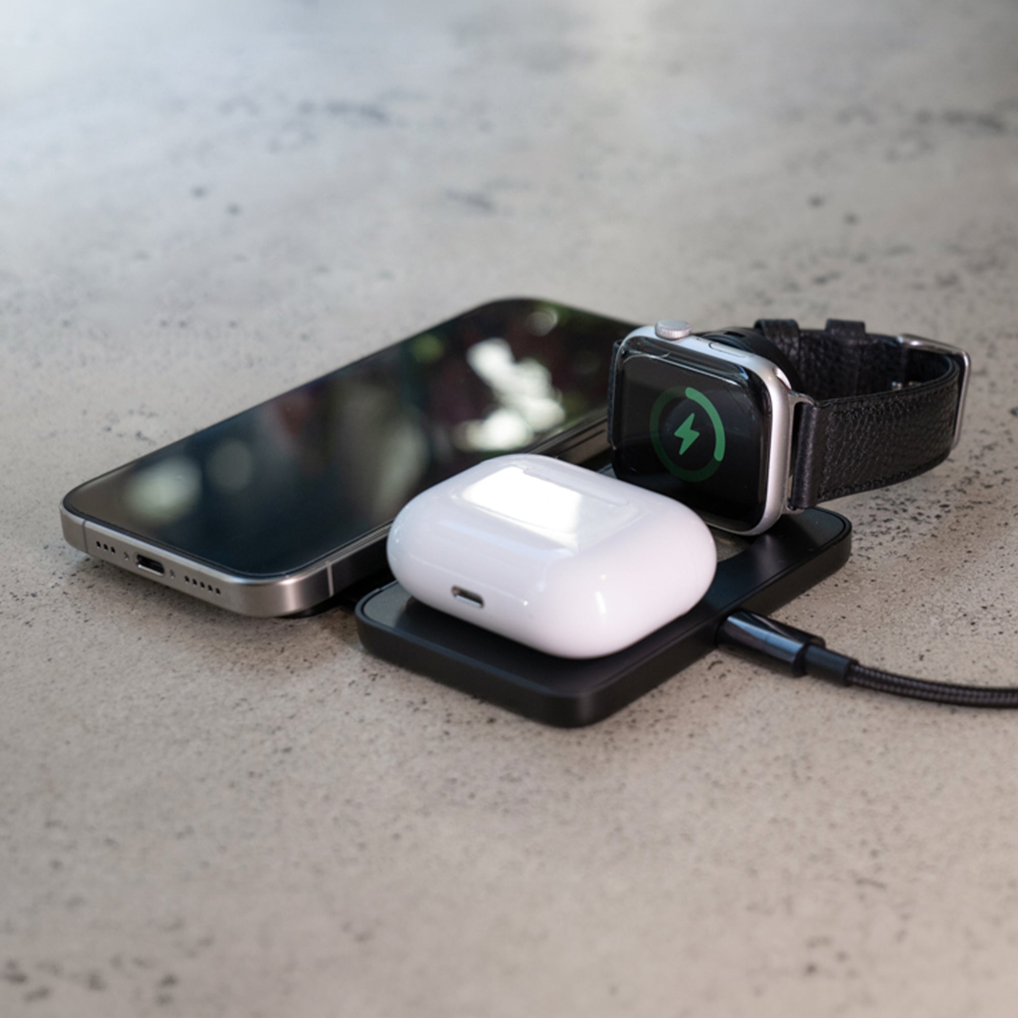 MagSafe 3-in-1 Wireless Charger for iPhone, Apple Watch & AirPods