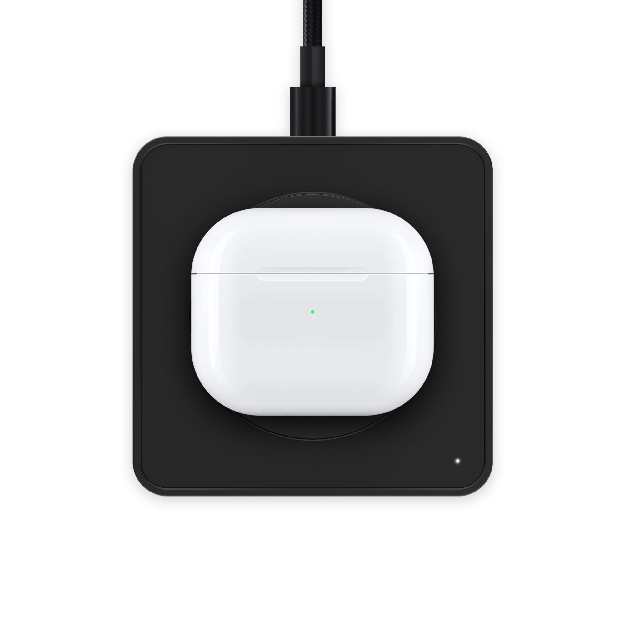 Qi2 Wireless Charging Pad - 15W Fast Matte Black Charger