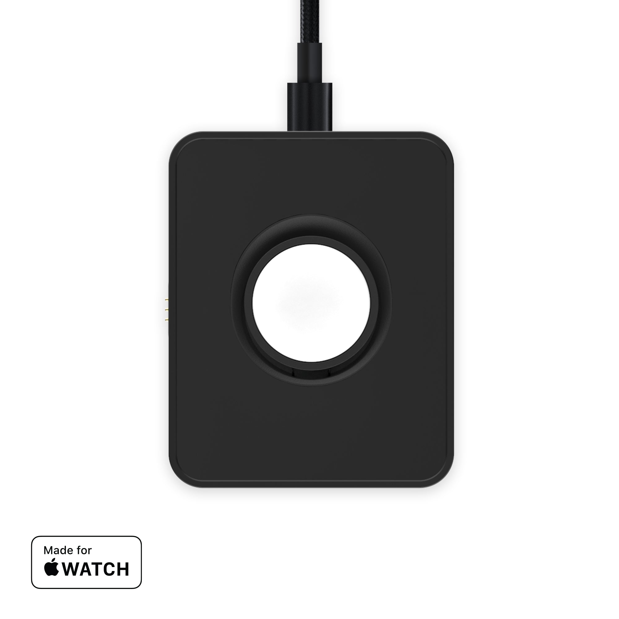 Fast Charging Matte Black Apple Watch Stand | Official Tech