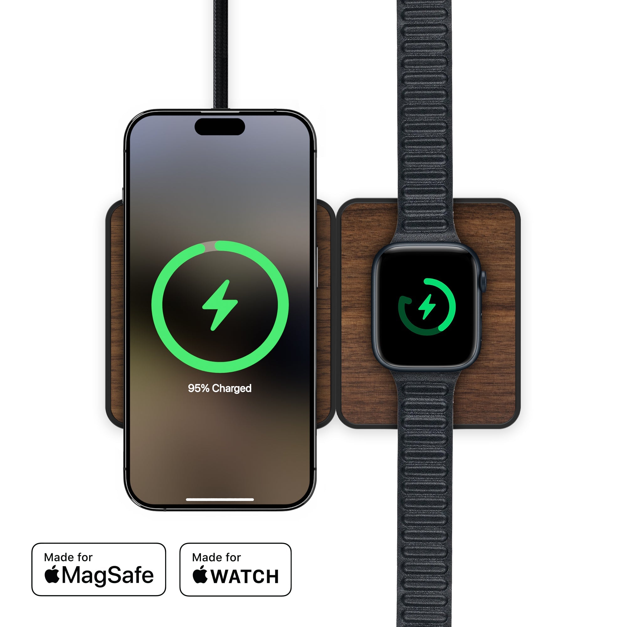 MagSafe & Apple Watch Fast Charger Set with USB-C Cables
