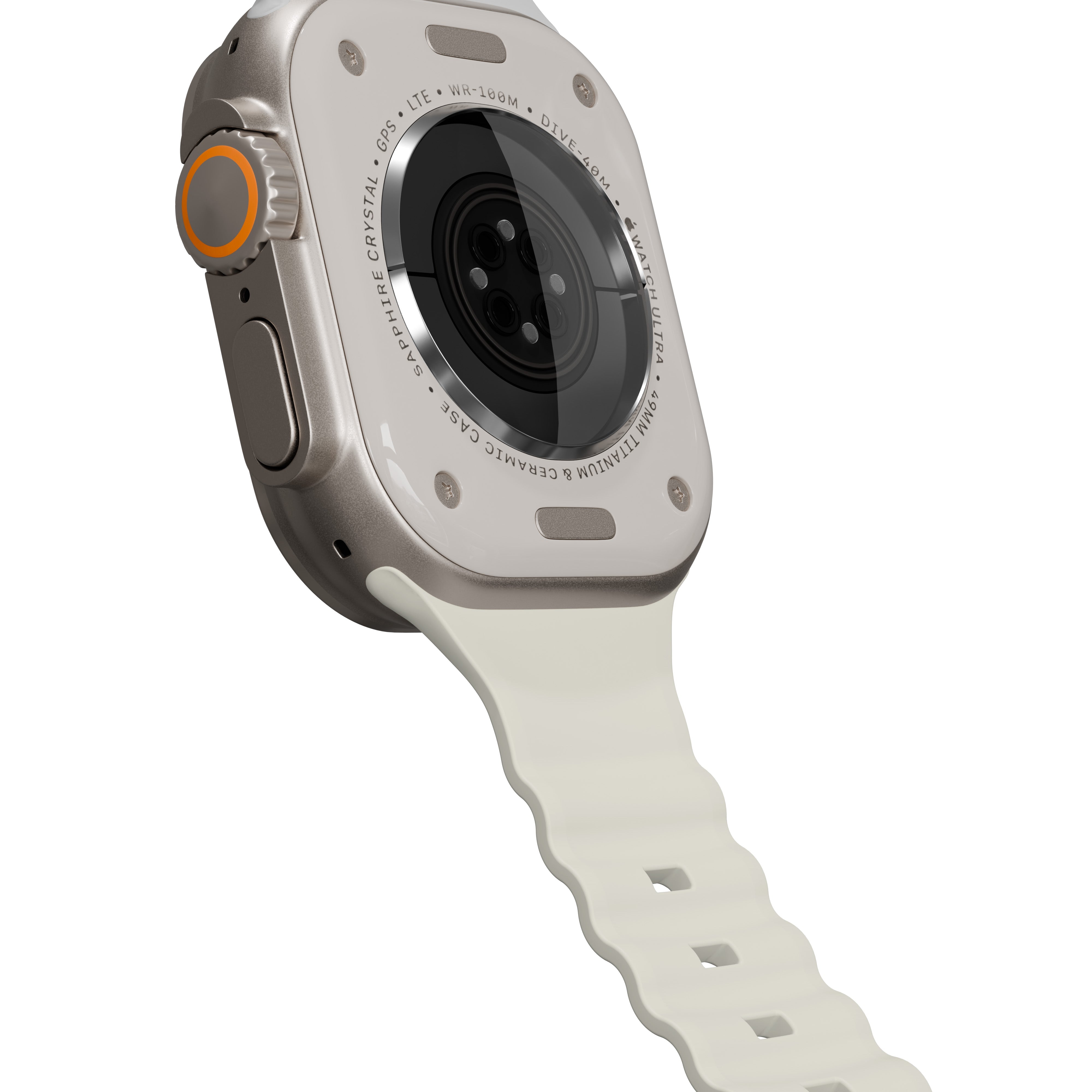 Mous Active Apple Watch Band – Durable Stone Strap for Sports
