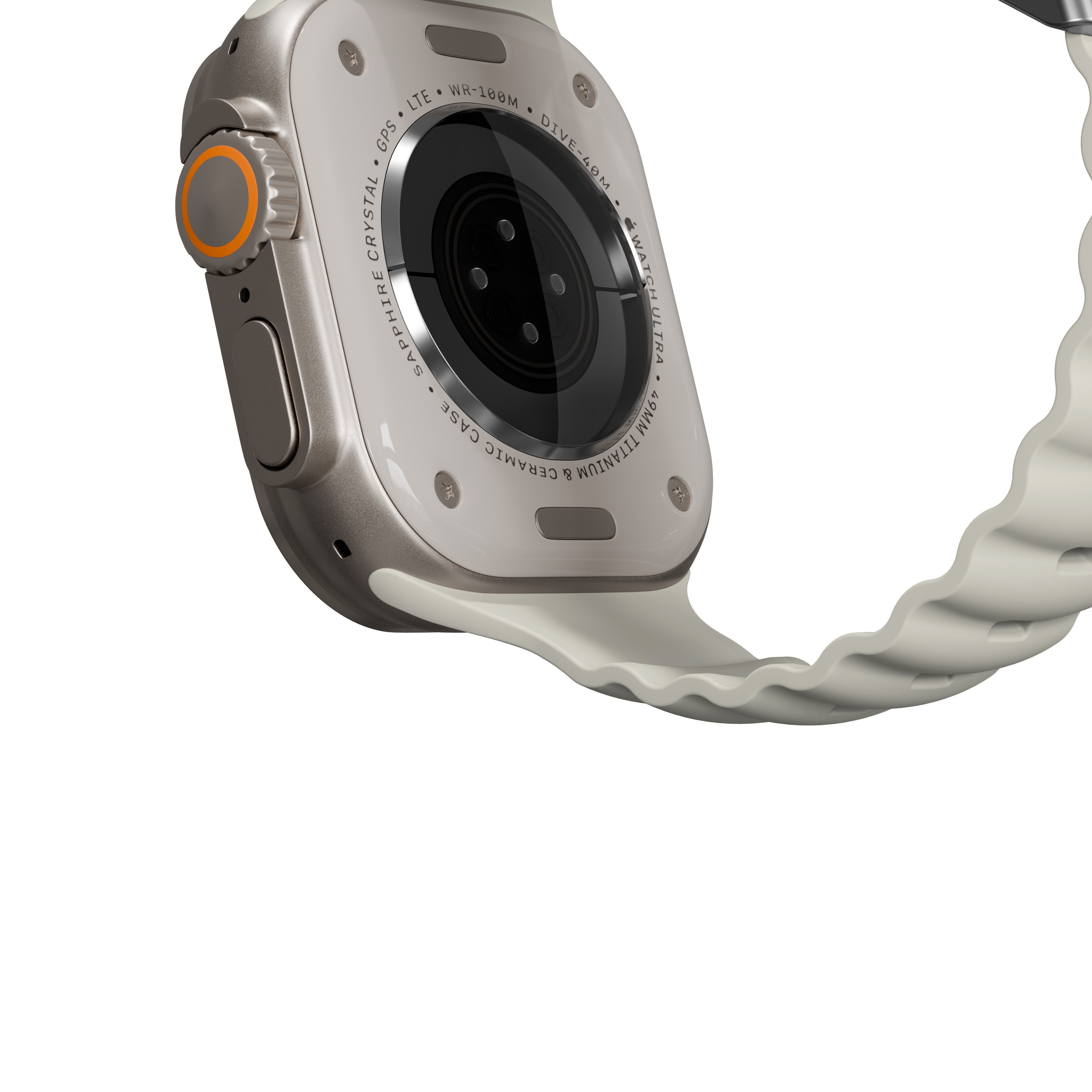 Mous Active Apple Watch Band – Durable Stone Strap for Sports